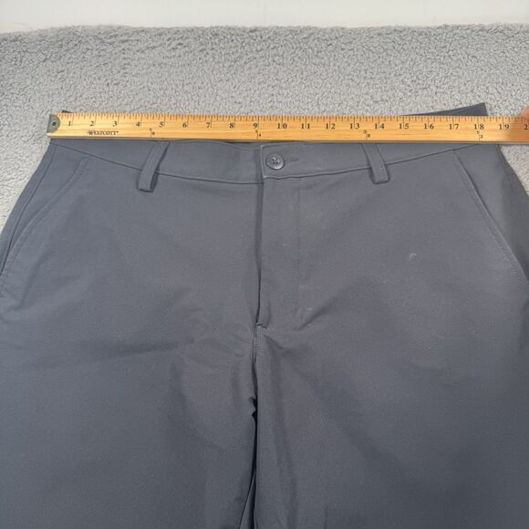 Under Armour Pants Mens 38x30 Black Performance Stretch Chino Golf - Picture 3 of 10